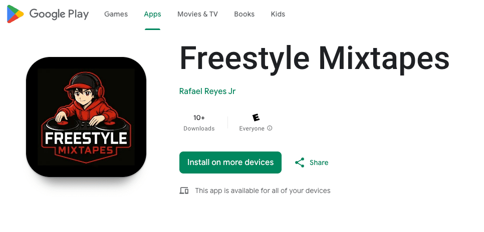 FreestyleMixtapes.Com Android App