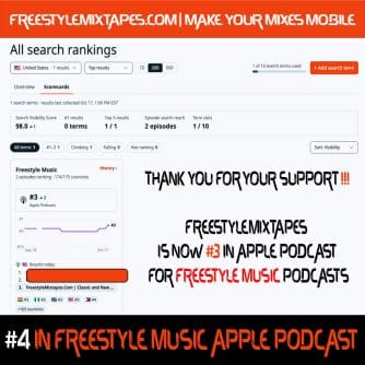 APPLE PODCAST | FREESTYLE MUSIC