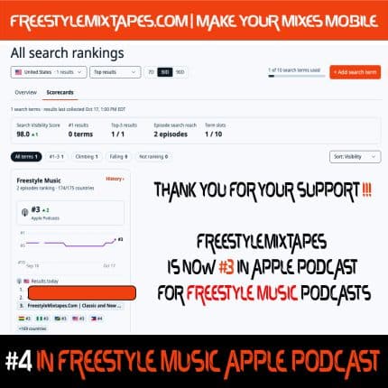 APPLE PODCAST | FREESTYLE MUSIC